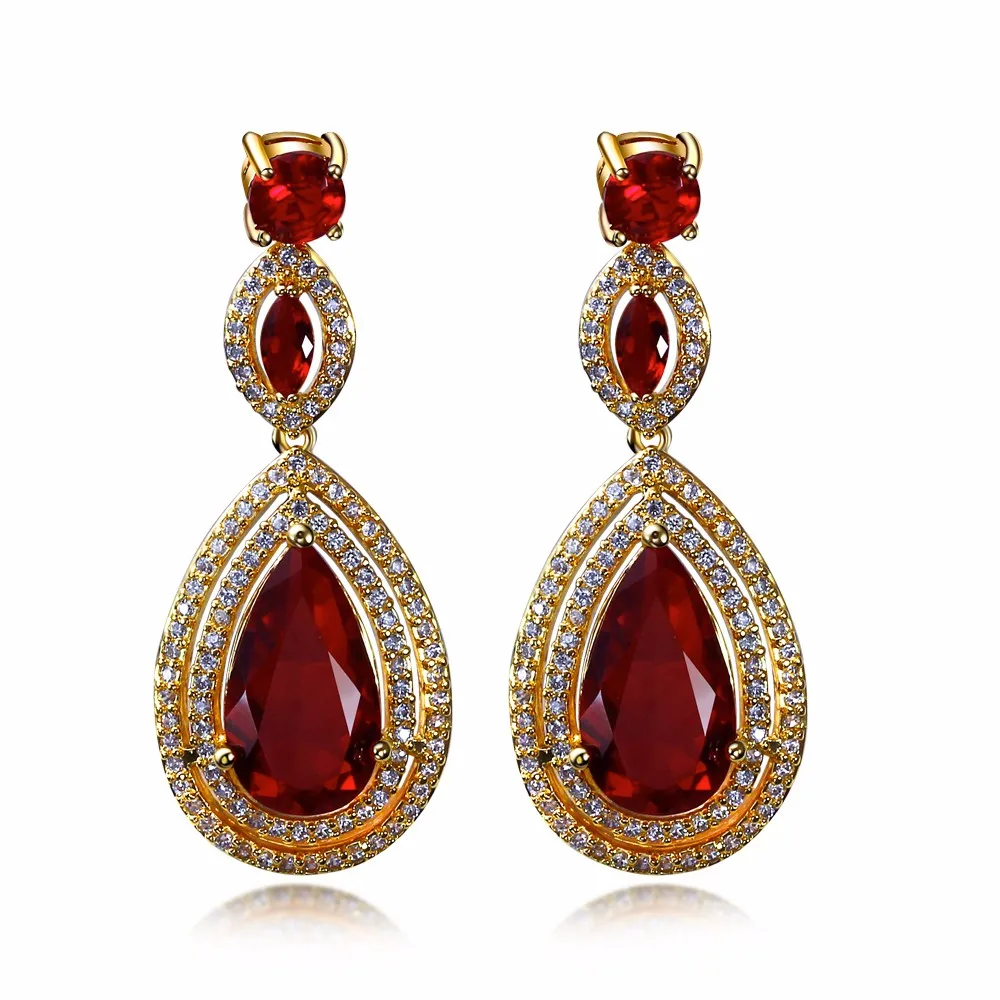 Cocktail party Jewelry Fashion Earrings for women Luxury Design Drop