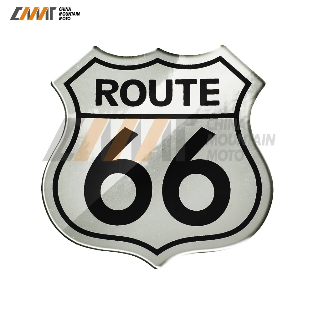 3D мотоцикл наклейка Америка US Route 66 стикер чехол для Harley Touring Electra Road Glide King BMW GS S1000 наклейки с индийской тематикой