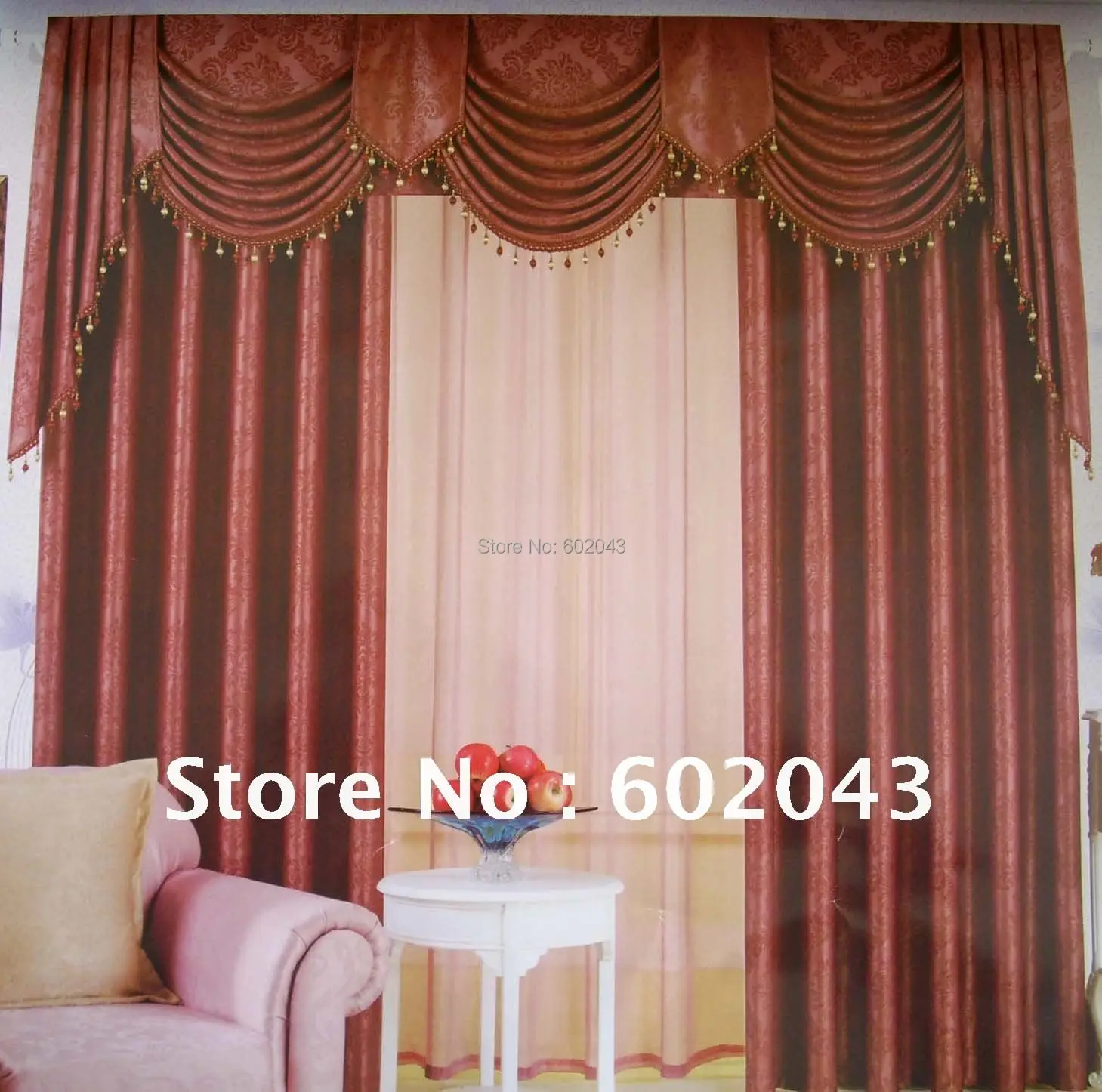 Hot Sale Top Quality Velvet Double Side Embossed Blackout Curtain