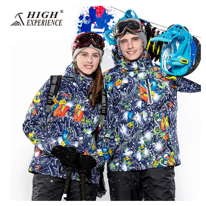 2017 high experience куртки горнолыжная одежда Горнолыжные костюмы горнолыжный костюм