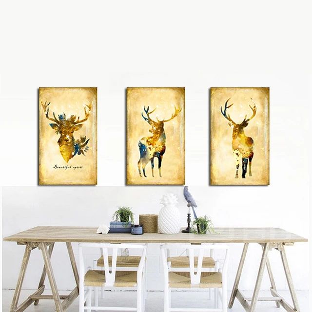 Best Price Retro Home Decorations Elk Canvas Painting for Kids Room Wall Decor Deer Animals Poster Dining Room Wall Art Canvas Prints Brown Best Price Retro Home Decorations Elk Canvas Painting for Kids Room Wall Decor Deer Animals Poster Dining Room Wall Art Canvas Prints Brown