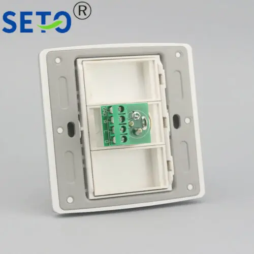 SeTo 86 Тип один порт XLR разъем настенная пластина розетка Keystone Лицевая