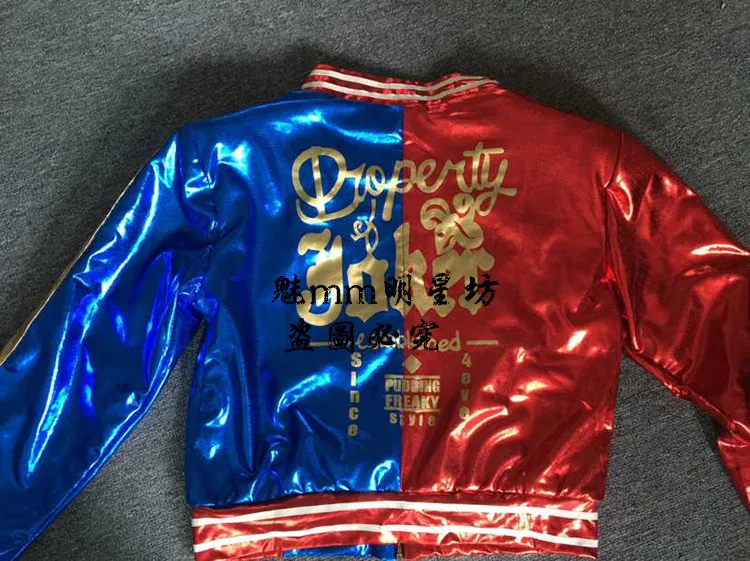  harley quinn costume New Batman DC Comics Suicide Squad cosplay jackets out wear Cosplay Costumes G