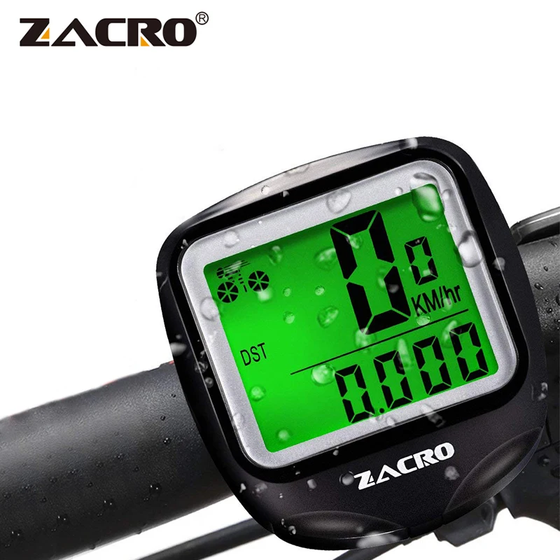 Promo Offer Zacro 1 Set Bicycle Speedometer Bike Cycle Computer