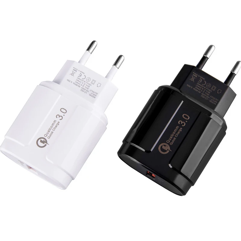 Быстрая зарядка 3 0 USB EU зарядное устройство для телефона планшета несколько