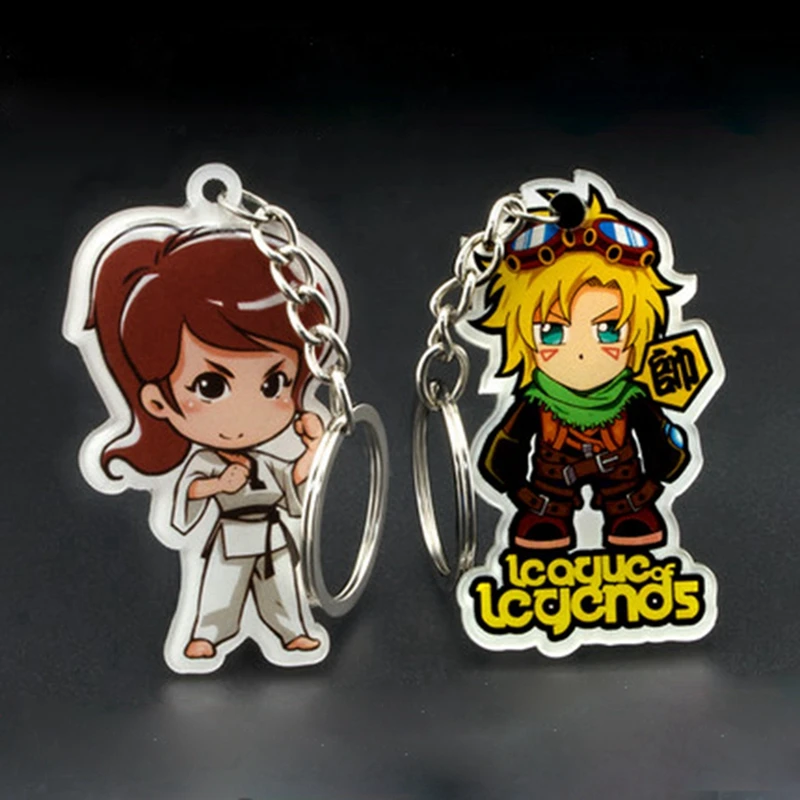 

50pcs/ one design custom 5cm acrylic keychain Anime Keychian Victor Nikiforov Boyang acrylic badge to USA