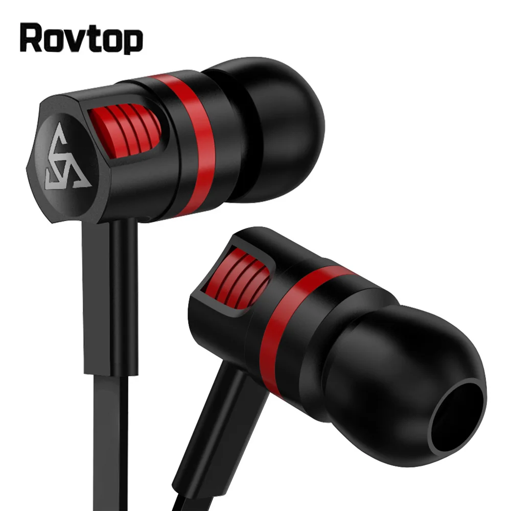 Наушники вкладыши Rovtop Super Bass 3 5 мм с микрофоном|Наушники и гарнитуры| |
