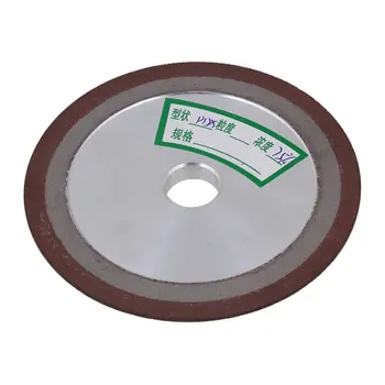

180# Grit 100x10x16mm One Side Tapered Silver Diamond Aluminum Resin Grinder Cutter Grinding Wheel