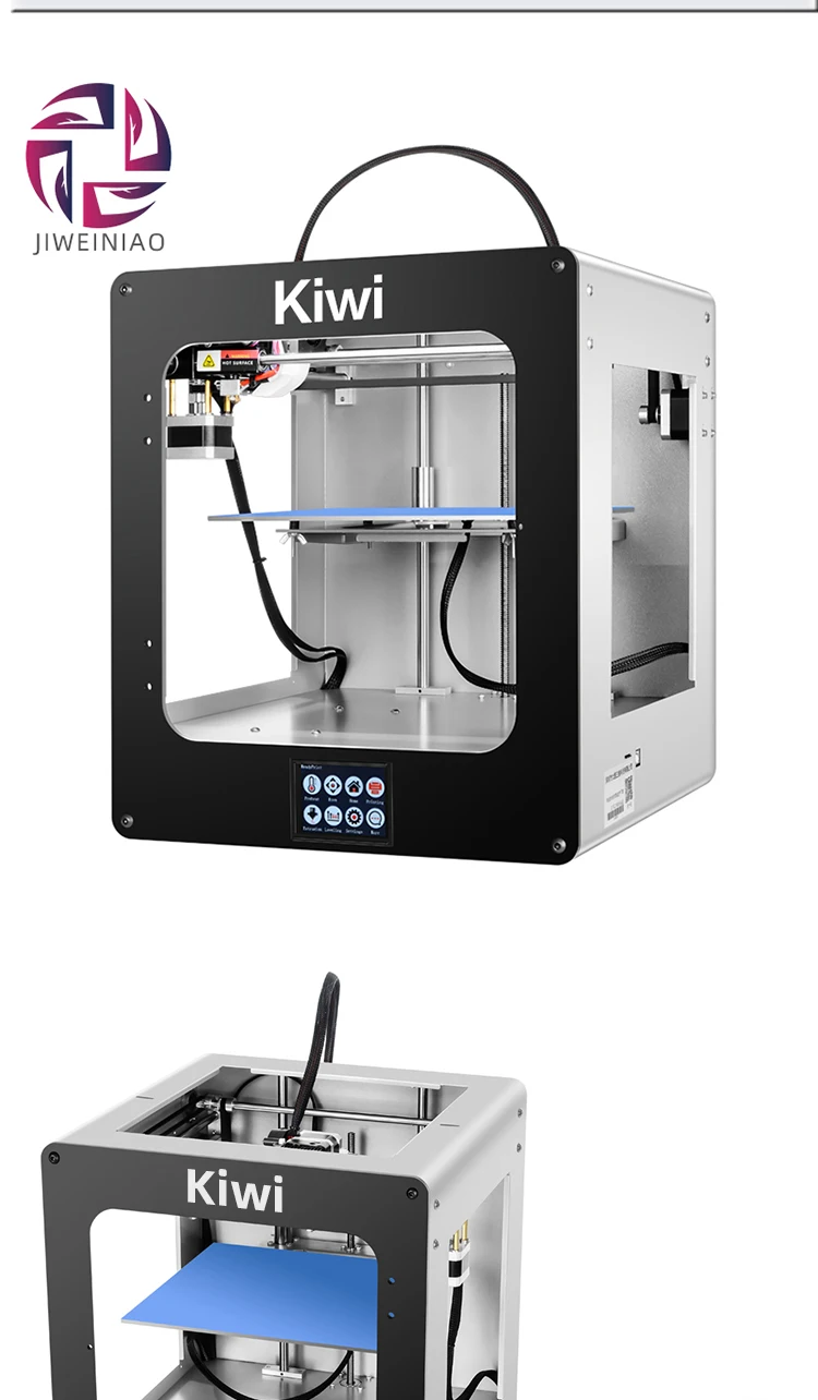 Impressora 3d принтер Drucker Stampante печатная машина FDM Настольный металлический каркас одиночный экструдер сопло Горячая кровать 3d принтер-в