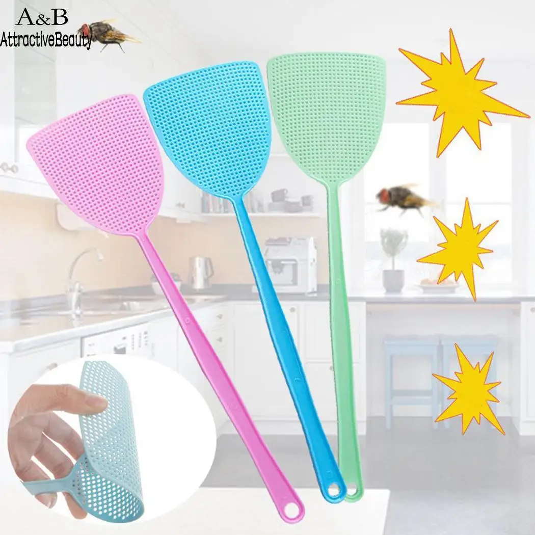 

Flexible Manual Swat Pest Control Durable Home, Mesh Fly 3PCS Swattter Home 1PC Travel 6PCSx
