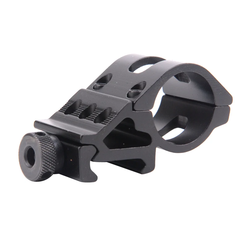 

Hunting Accessories 45 Degree Offset 1" 25.4mm/30mm Picatinny Weaver Rail Flashlight/Laser Mount QD Military Gear