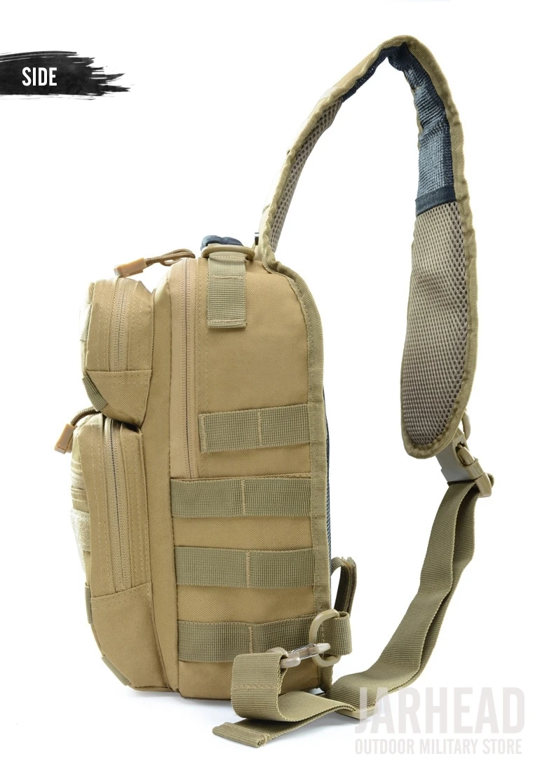 Нагрудный ремень на одно плечо, тактическая сумка, водонепроницаемая, Molle, военный рюкзак, мужской, для рыбалки, походов, охоты, сумки, спортивная сумка