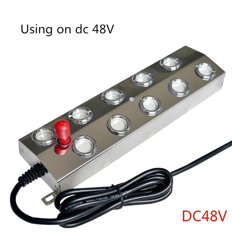 Preise DC 48V 5000 ML H 10 Kopf Ultraschall Nebel Maker Fogger Hohe Qualität Edelstahl Luftbefeuchter Gewächshaus Aeromist Hydrokultur