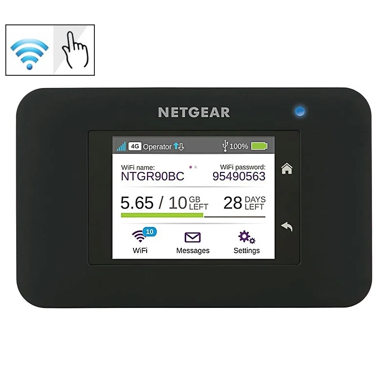 Разблокированный Netgear Aircard 790s(AC790S) 300 Мбит/с Cat 6 4G Мобильная точка доступа Wifi роутер портативный Wi-Fi Rout PK E5776s-32 AirCard 782S