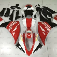 YZFR1 2012- всего тела комплекты для YAMAHA YZFR1 13 14 кузов YZFR1 2013 белый красный обтекатели