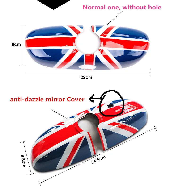 Чехол-зеркало заднего вида для mini cooper JCW john cooper works countryman F60 Red union jack rainbow