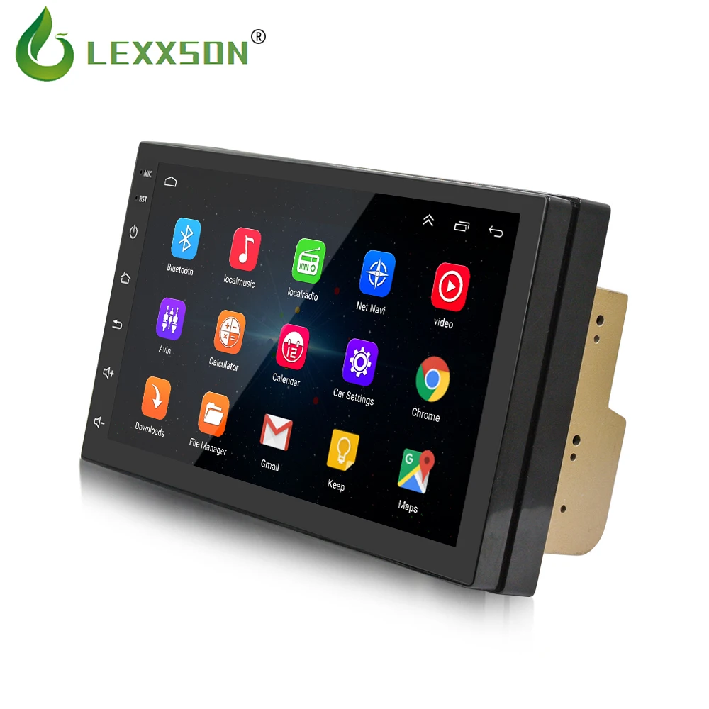 Top 2 Din Car Radio GPS Navigation Android 6.0 Car Audio Player Touch Screen Quad Core Car radio USB Bluetooth Player Autoradio 12V 1