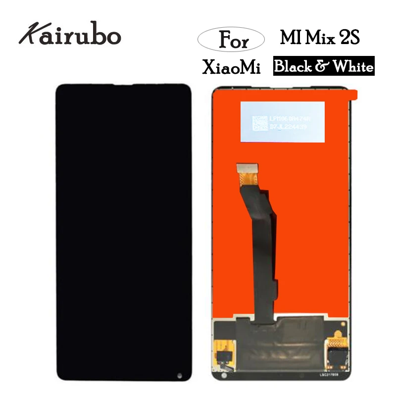 

2Pcs AAA LCD For 5.99" Xiaomi Mix 2s mix2s Mi Mix 2s Lcd screen Display+Touch screen panel digitizer for xiaomi mi mix 2s