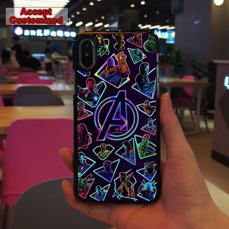 

Avengers Cover Case for iPhone 10 X XS Max XR 5 5S SE 6 6S 7 8 Plus Samsung Galaxy S8 S9 S10 Plus S10E Note 8 9 S6 S7 Edge