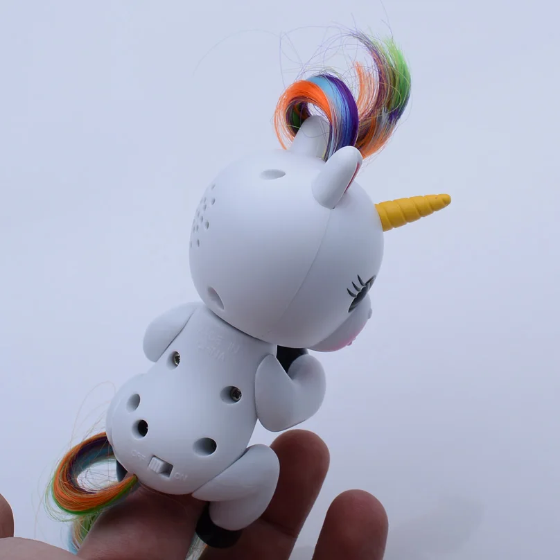 AIBOULLY интерактивный палец Единорог Смарт индукционные игрушки Рождественский подарок игрушка палец ребенок обезьяна стиль