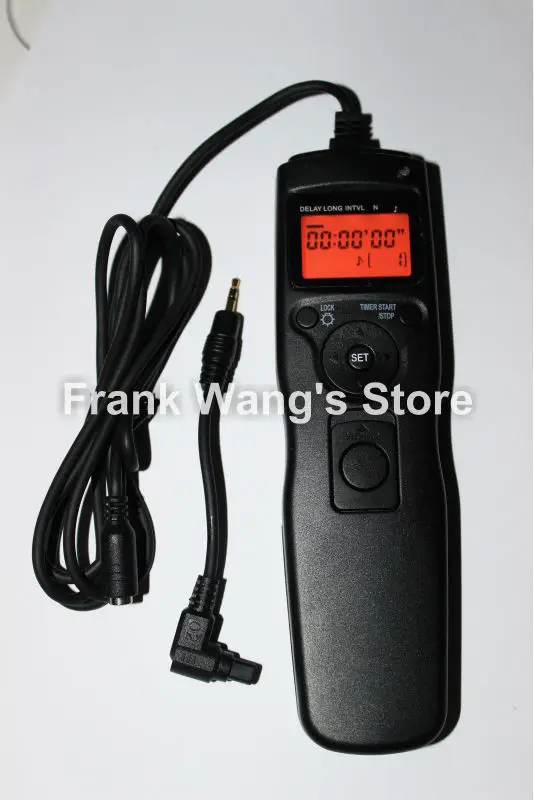 Time lapse intervalometer Timer Remote Shutter Release Switch Cord Cable as TC 80N3 for Canon 7D