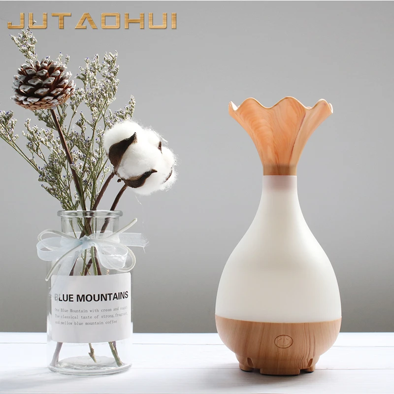 

JTH-019 Ultrasonic Humidifier Aromatherapy Oil Diffuser Cool Mist With Color LED Lights essential oil diffuser Waterless Auto