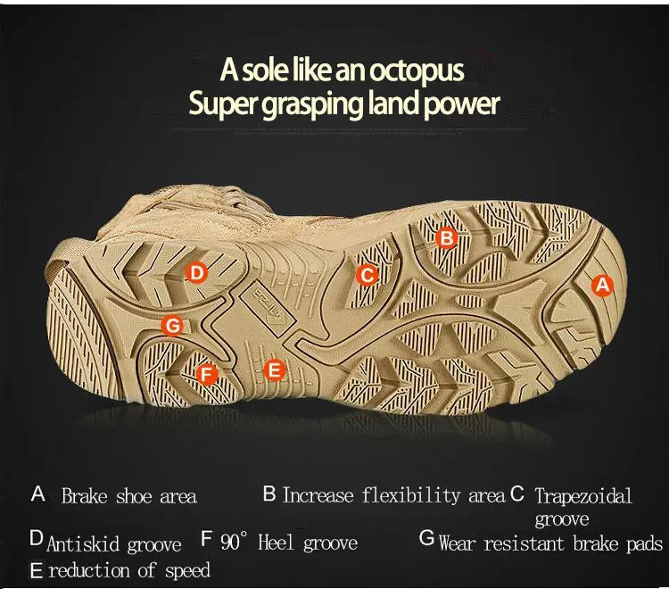 Военные тактические армейские уличные спортивные армейские мужские ботинки; походная Осенняя обувь для пустыни; мужские кожаные высокие ботинки для путешествий