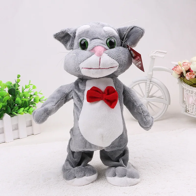 

Robot Cat Sound Control Interactive Unicorn Electronic Toys Plush Pet Cat Toy Walk Talk Toys For Children Birthday Gifts