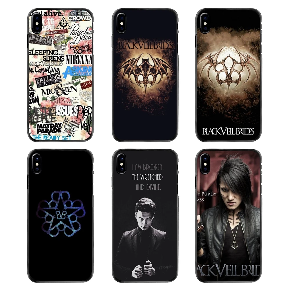 Mobile Phone Cover For LG G6 L90 V20 Nexus 5X 6P K10 Moto E E2 E3 G G2 G3 G4 G5 PLUS X2 Play Music Band Black Veil Brides Poster |