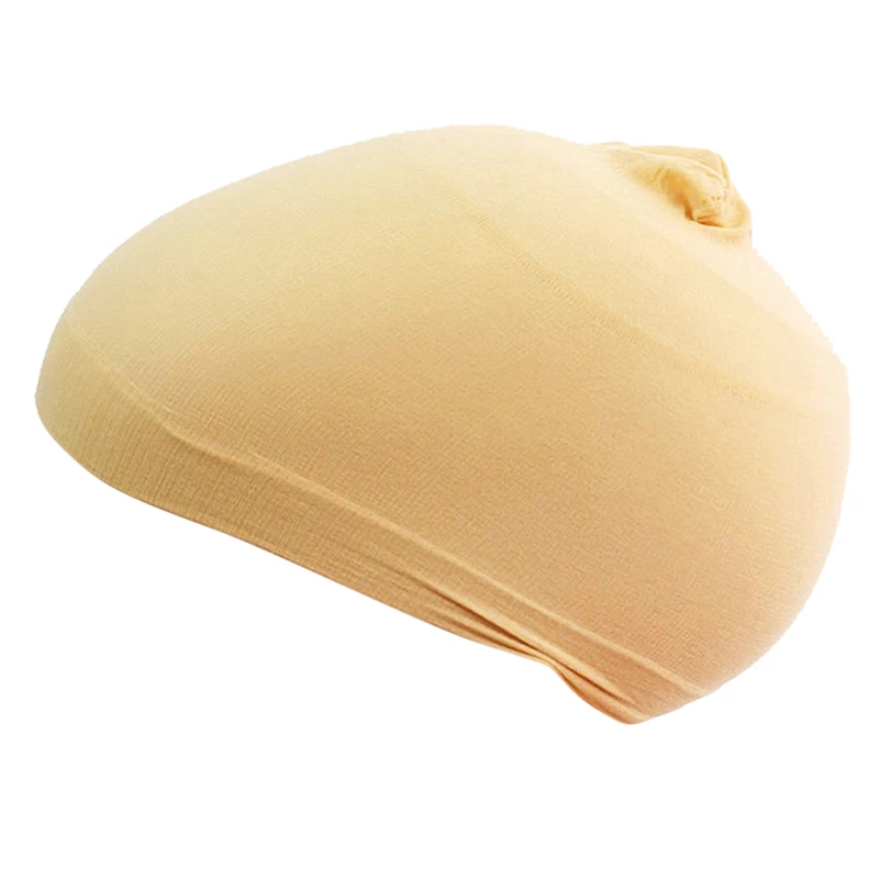 Парик крышка унисекс Гладкий парик hairnet cap Snood-2 шт(цвет кожи