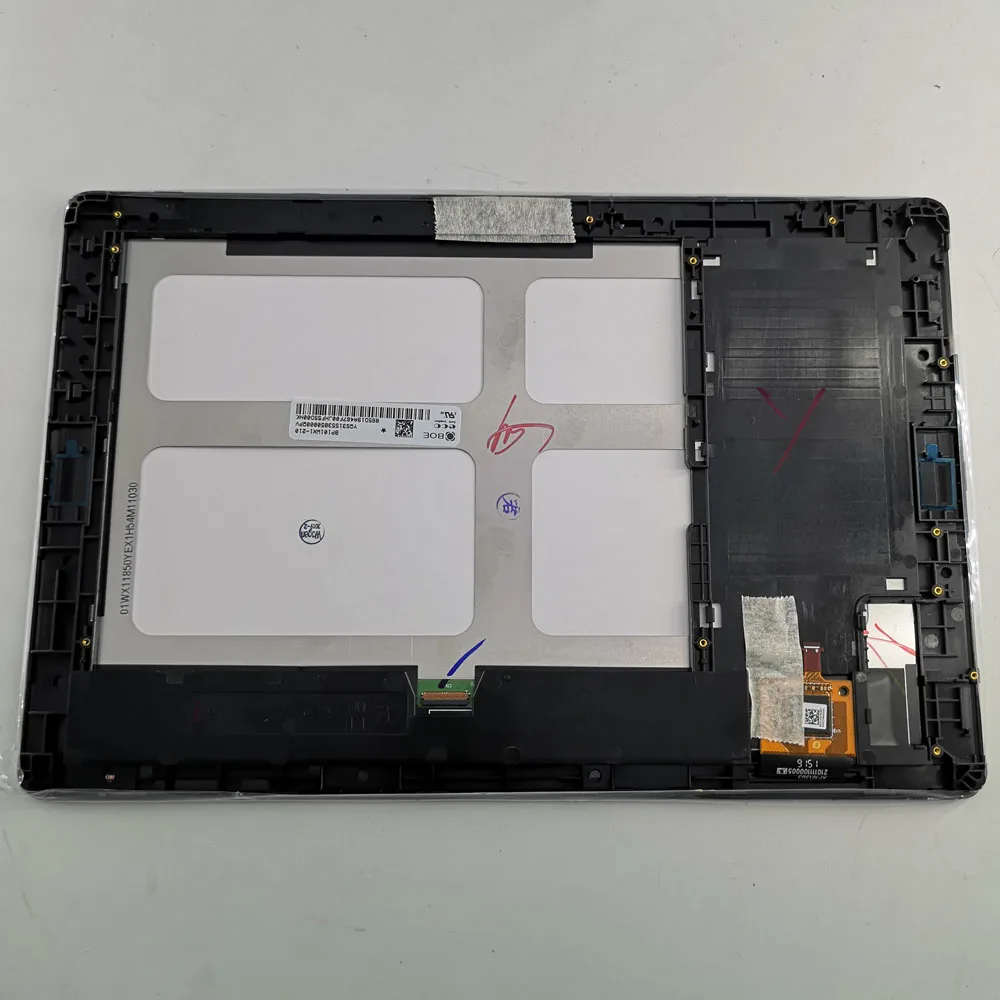 New LCD Display + Touch Screen with Frame Assembly Replacement Black For Lenovo Tab A10-70 A7600 A7600-F A7600-H A7600F A7600H