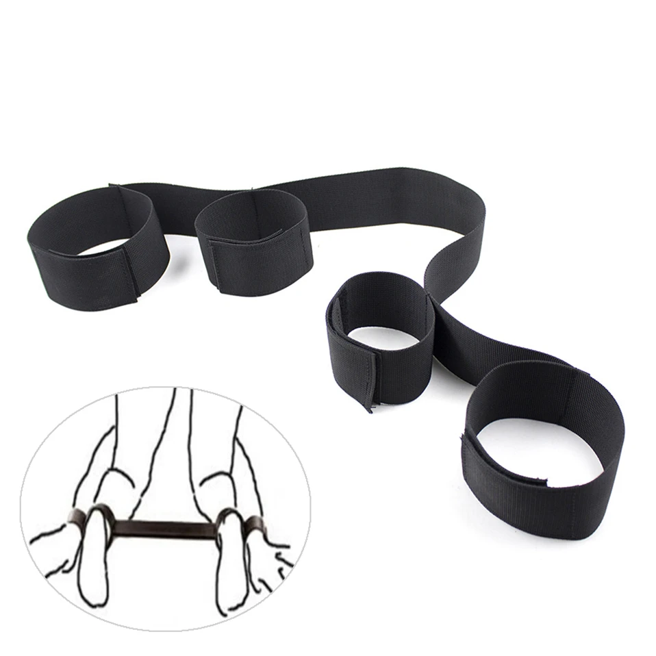 BDSM-Handcuff-Ankle-cuffs-Sex-Toy-for-woman-Fetish-Restraint-Bondage-Strap-Sexy-sm-Leg-Handcuffs
