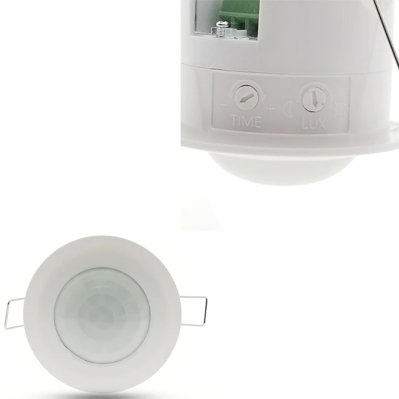 Инфракрасный детектор присутствия автоматический вкл/выкл дневные/ночные режимы 360 градусов 110-240 В AC потолочная лампочка переключатель лампы PIR датчик движения