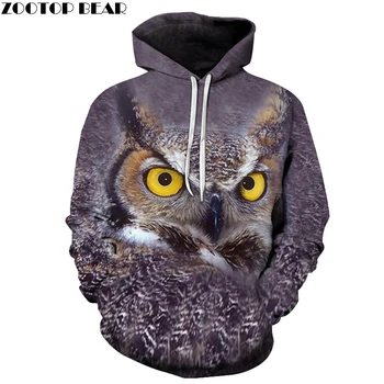 

3D Print Purple Eagle Hoodie Pullover Sweatshirts Harajuku Men Women Hoody Streetwear Coat Autumn Winter Drop ship ZOOTOP BEAR