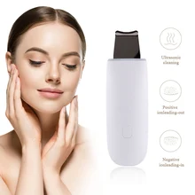 Ультразвуковая щетка для кожи глубокая очистка лица средство от черных точек акне лечение против морщин лица Лифт красота массаж инструмент