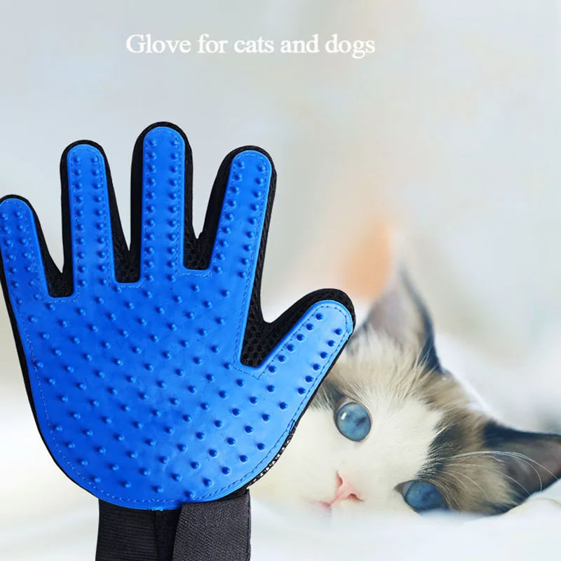 Pet Уход за лошадьми перчатки для кошек и собак для ухода и чистки массажная насадка для душа шерсти домашних животных перчатка-щетка инструменты