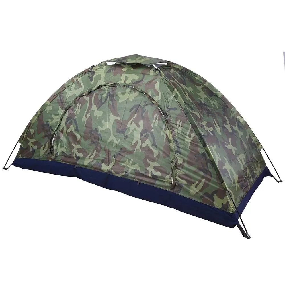 

Waterproof Oxford Cloth Single-layer Single-layer Camouflage Tent Outdoor Camping Portable High Quality For Outdoors Camping