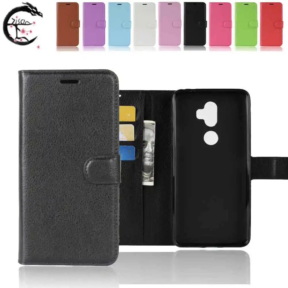 

Flip Cover For Alcatel 3V 5099 PU Leather Case Phone Wallet Cases For Alcatel3V 5099D 5099A 3 V Casing Slots Covering Card Coque