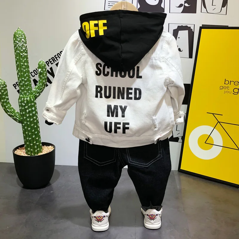 

Boy Tracksuit Clothes set Kids Spring Autumn Cotton School Uniform Sport Suit Boys Clothing Sets 2 3 4 5 6 7 Year Boys 3pcs Set