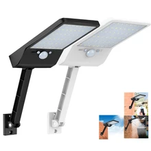 48 Светодиодный светильник на солнечной батарее светильник с устройством дистанционного управления настенный светильник 3 режима с регулируемой яркостью открытый садовый дворовый путь с flo