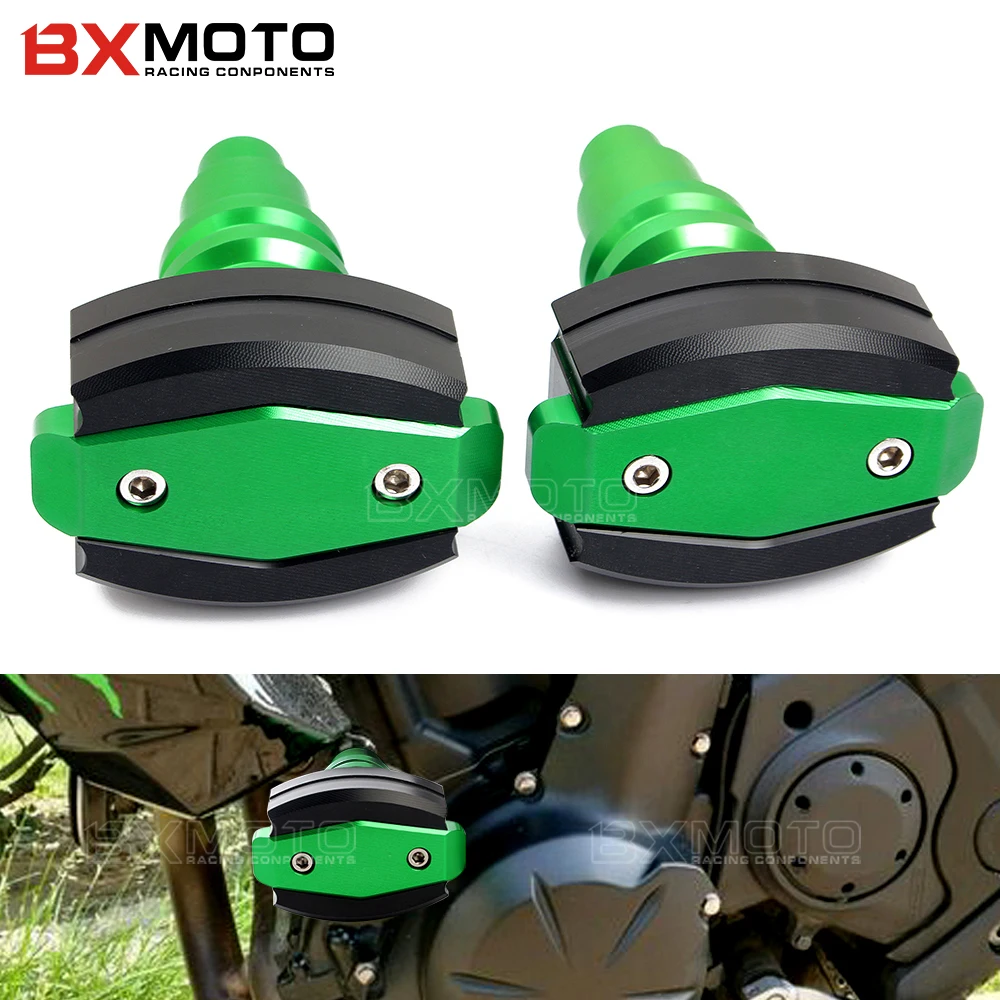 Слайдеры рамы с ЧПУ аварийная накладка крышка защита от падения для KAWASAKI Z650 2017