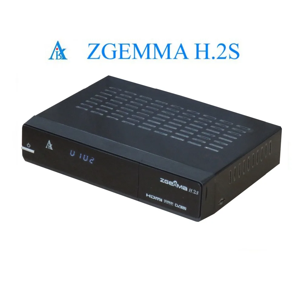 Zgemma Star H.2S спутниковый ресивер 2000 DMIPS процессор Linux OS DVB-S2 Двухместный тюнер декодер Лидер продаж в Великобритании, Италии, Франции, Испании