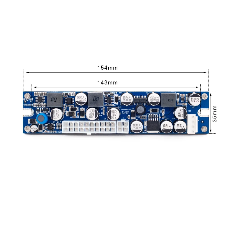 RGEEK DC DC ATX 피크 PSU 19V 200W 피코 ATX 스위치 마이닝 PSU 24핀 미니 ITX DC-ATX PC 파워 서플라이 (컴퓨터용)