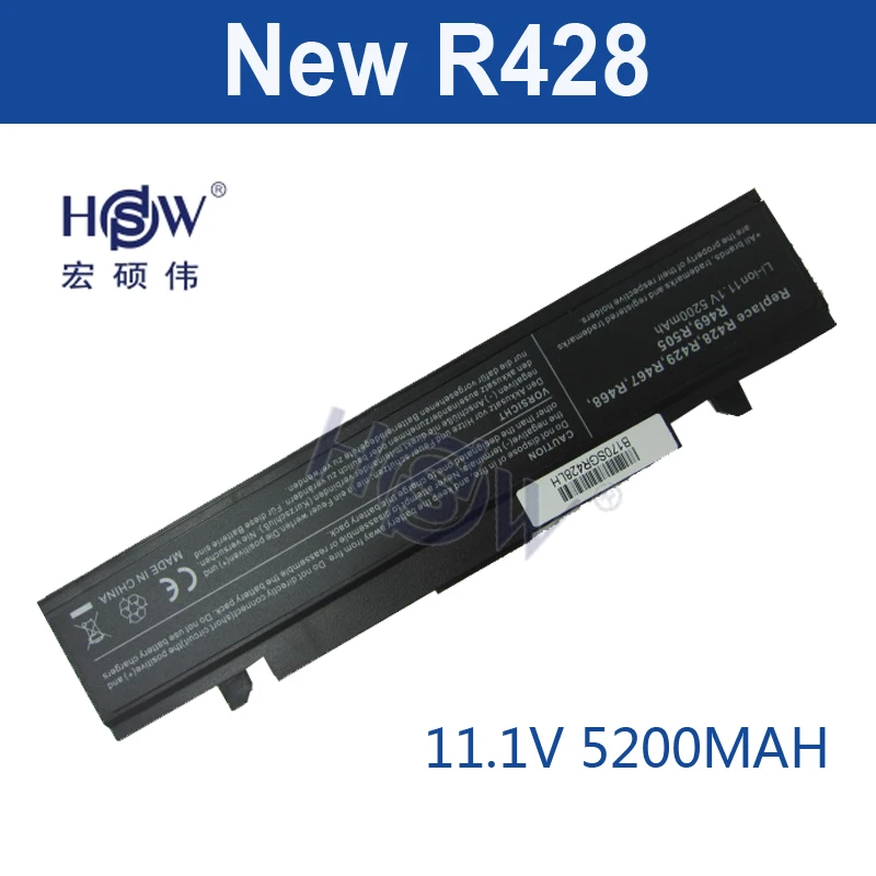 HSW 6 ячеек AA-PB9NC6B Аккумулятор для ноутбука OEM для SAMSUNG R540 R530 RV520 R528 RV511 NP300 R525 R425 RC530 R580 AA-PB9NC6W AA-PB9NS6B