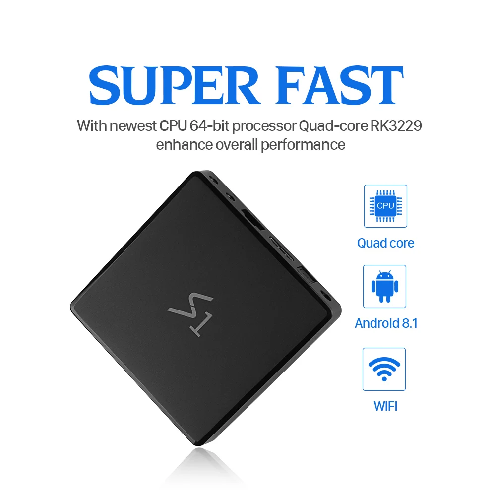 Leadcool S1 IP TV Box Spain Italia Germany UK Android 8.1 2+16G RK3229 Quad-Core IUDTV IPTV Subscription 1 Year IP TV PK X96Mini