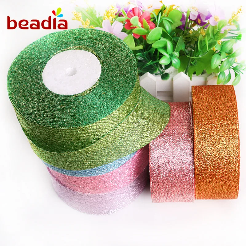 

Width 38mm 25 Yard 22M Silk Satin Organza Ribbon Party Home Wedding Decoration Gift Wrapping Christmas DIY Material