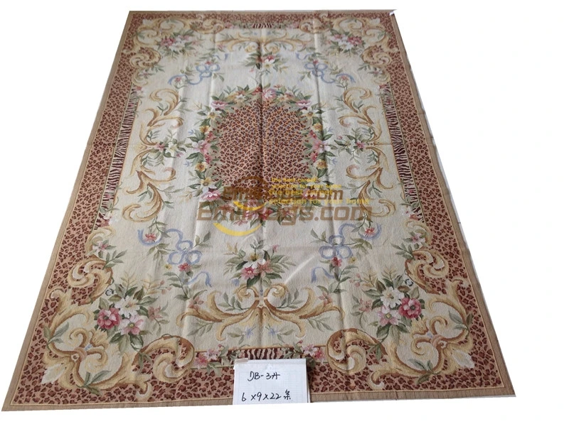 

Needle-point Carpets From China Are Handmade Natural Sheep Wool Hand Knitted Carpets