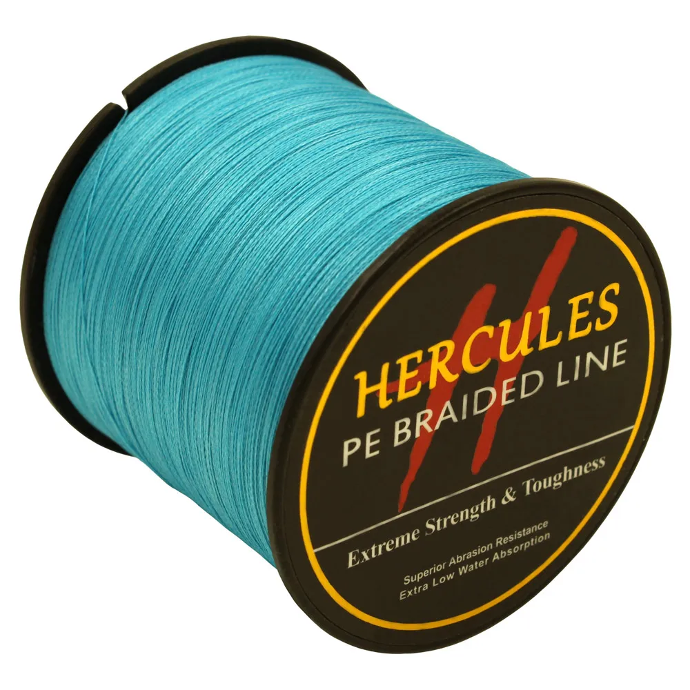 Hercules 1000M 8LB 0.10mm Multifilament PE Braided Fishing Line 4