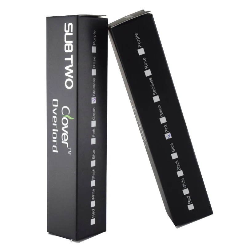 Billig 2 teile los Clover Overlord 2600mah 3,3 v 4,8 v Variabler Spannung Batterie Ego Gewinde e zigarette Batterie dampf elektronische zigarette