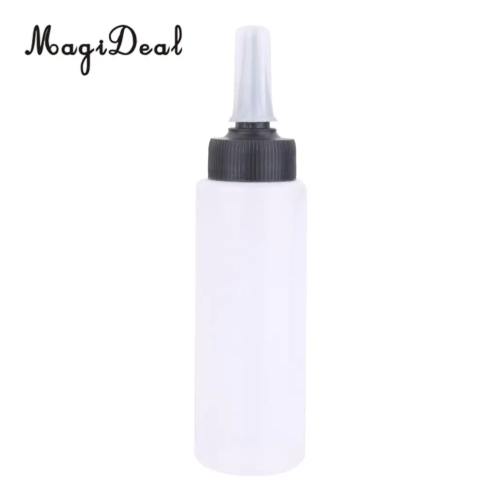 Plastic Hair Color Hairdressing Squeeze Applicator Measuring Bottle 150ml High Quality Plastic